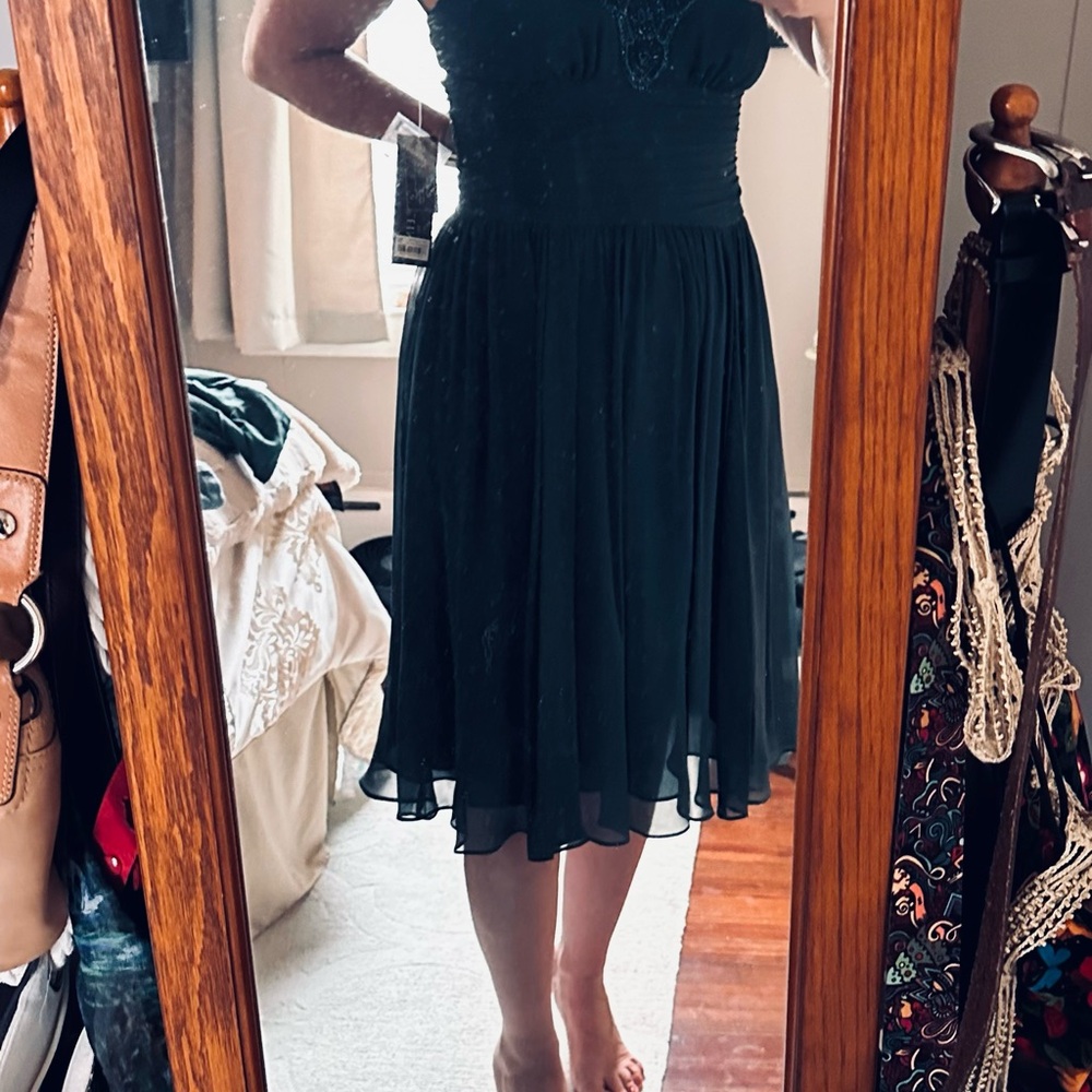 Anne Klein Teal Embellished Maxi Dress Cocktail Dress - NWT - Picture 10 of 10